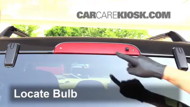 2011 Ford Escape XLT 3.0L V6 FlexFuel Luces Luz de freno central (reemplazar foco)